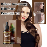 Batana Rosemary Hair Care Essential Oil Nourish Moisturize Improve Hair Quality Reduct Hair Loss Prevent Split Hair Care Product